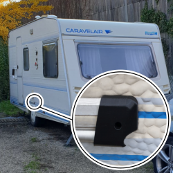 Tappo terminale per listello per caravan adatto per Caravelair