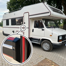 Eindkap voor caravan/camper bekleding geschikt voor LMC/Wilk